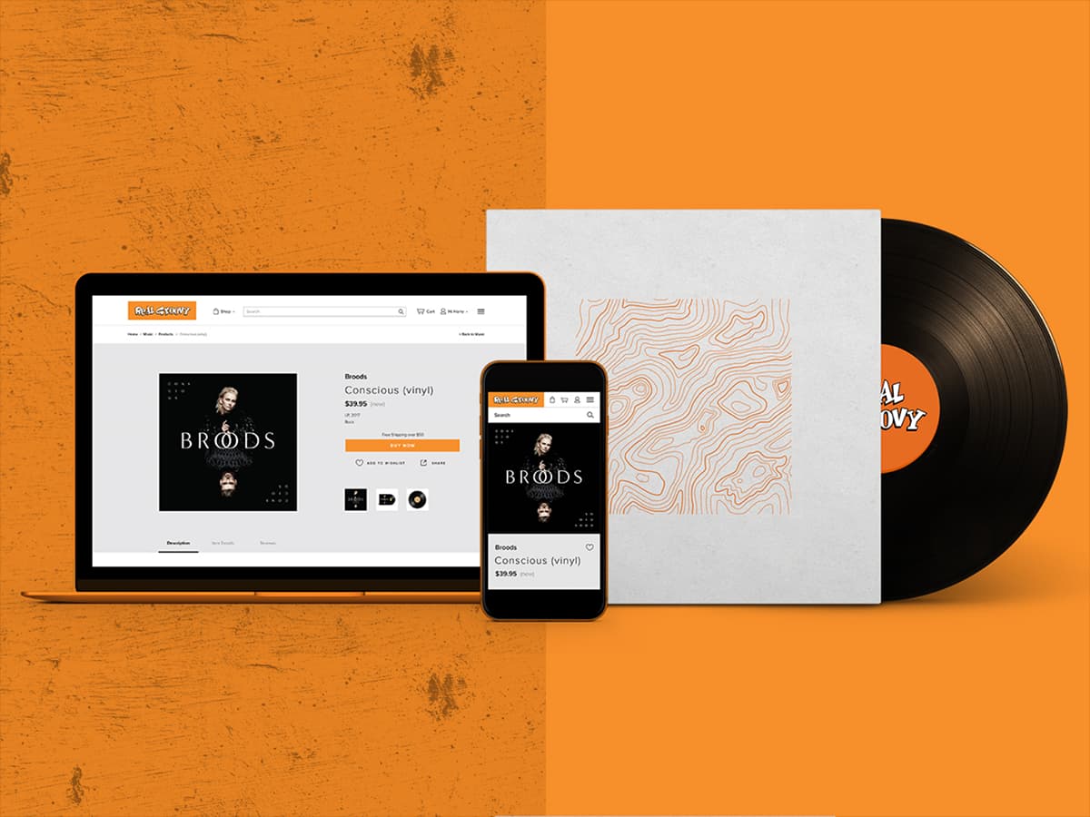 Real Groovy - E-Commerce Website & ERP