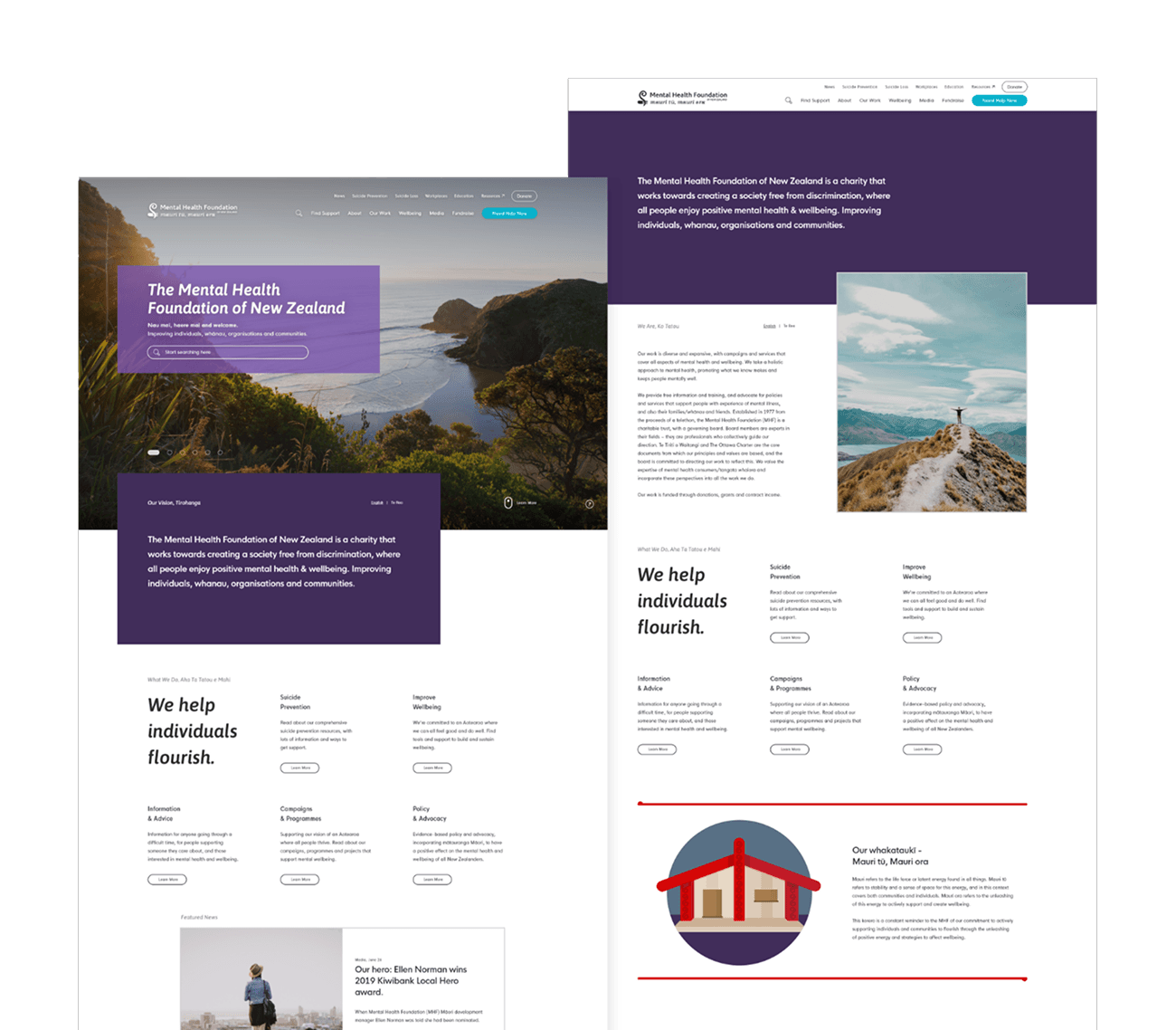 Mental Health Foundation - Content Driven Website