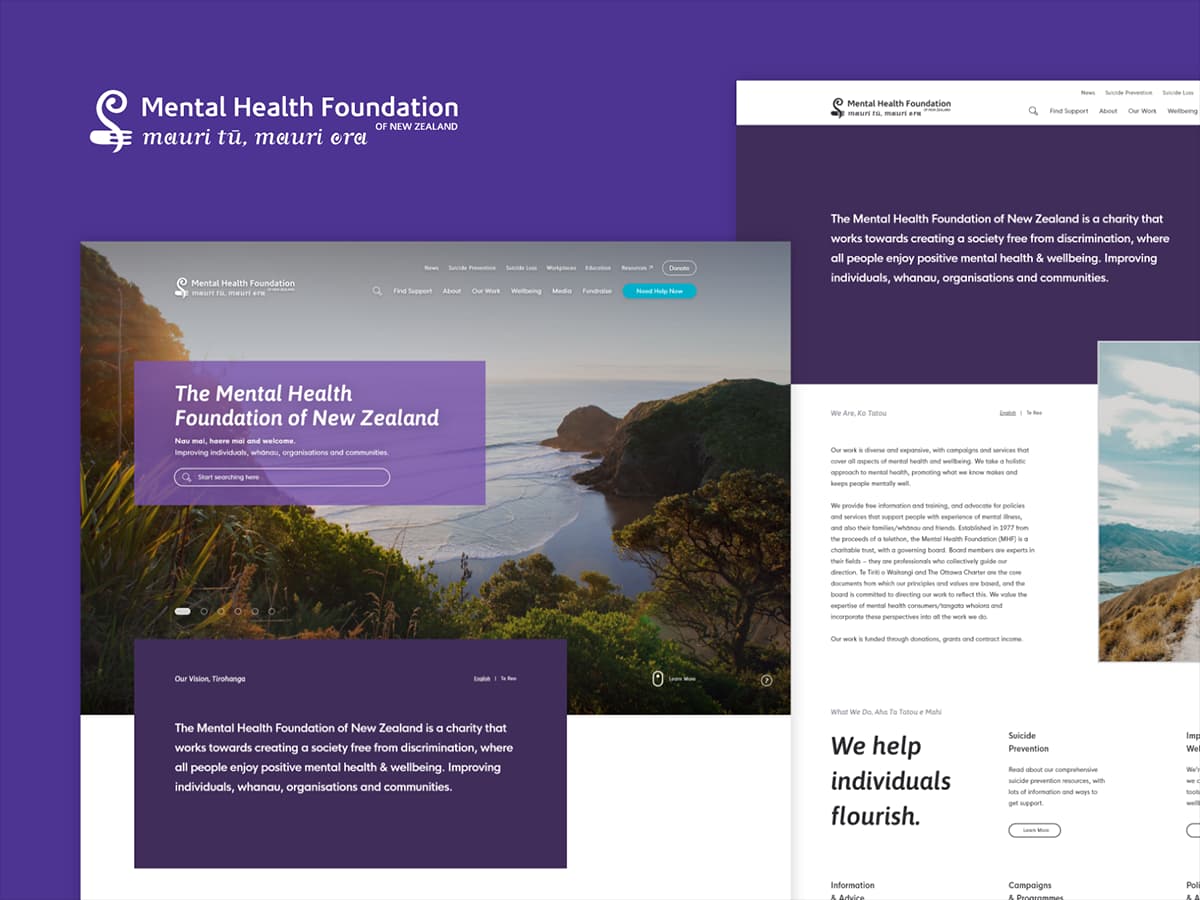 Mental Health Foundation - Content Driven Website